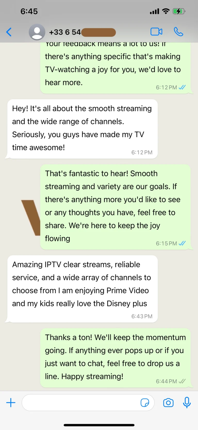 Customer review screenshot 4