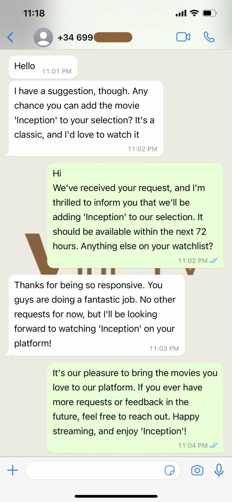 Customer review screenshot 5