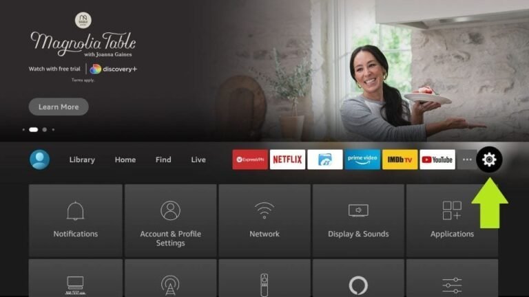 Fire TV Stick setup step 17